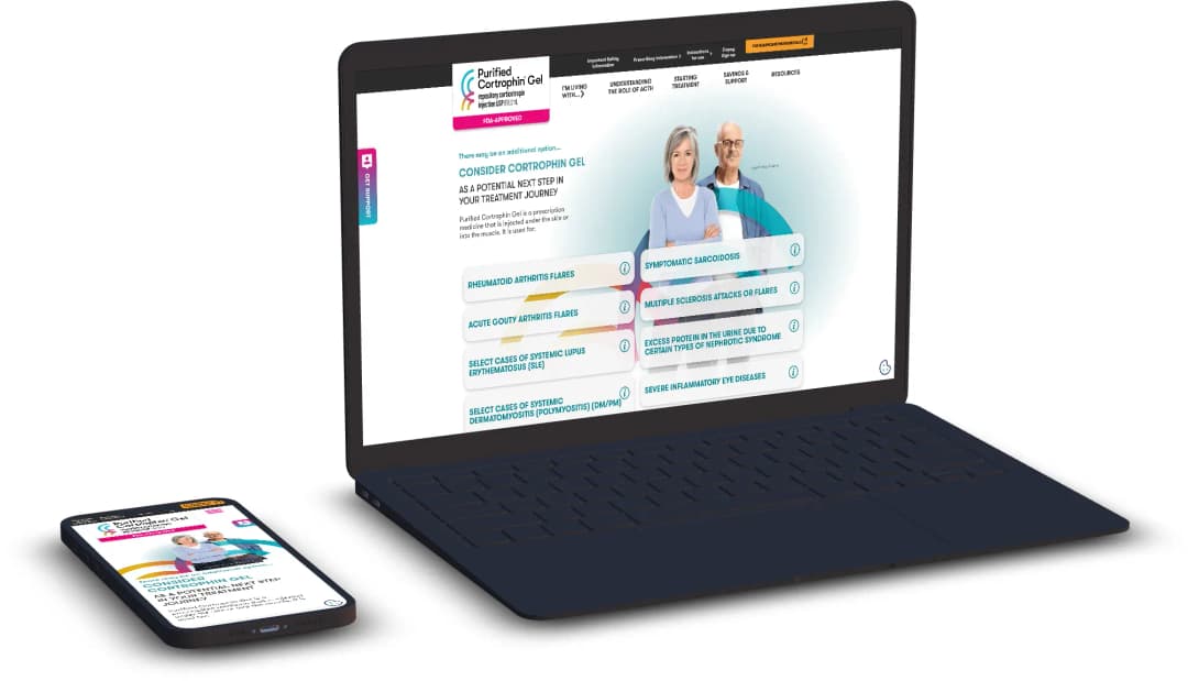 cortrophin.com screenshot