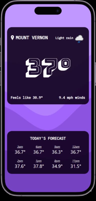 Weather React App